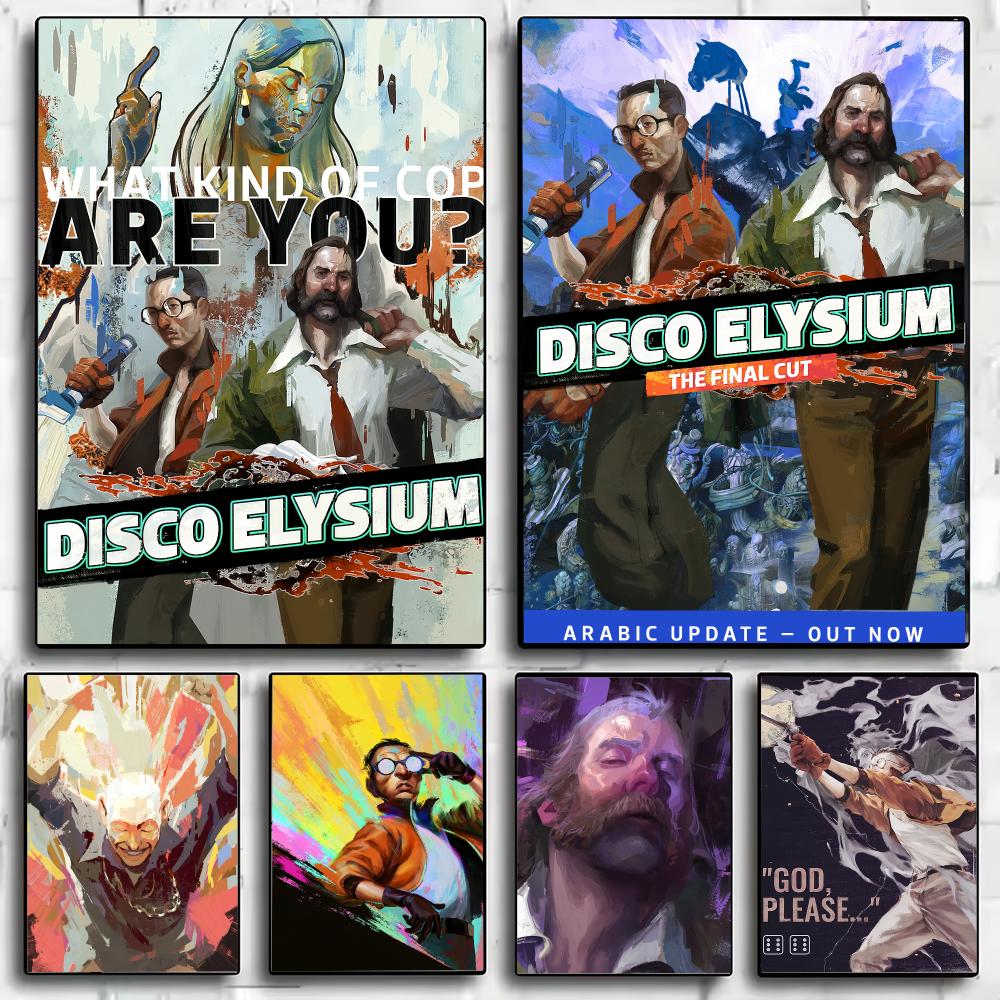 Home Decor Za - del juego Disco Elysium ZA Poster