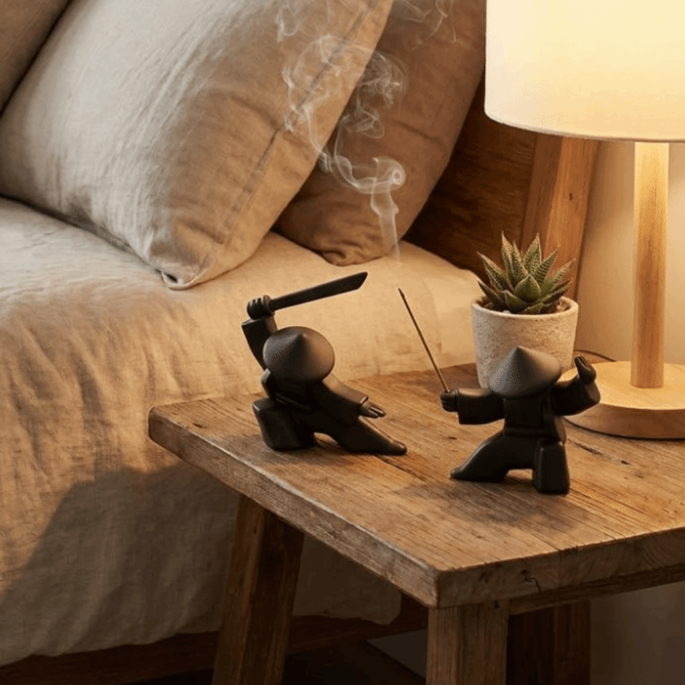 Incense Stick Holder - 2PCS 3D Printed Samurai Incense Holder