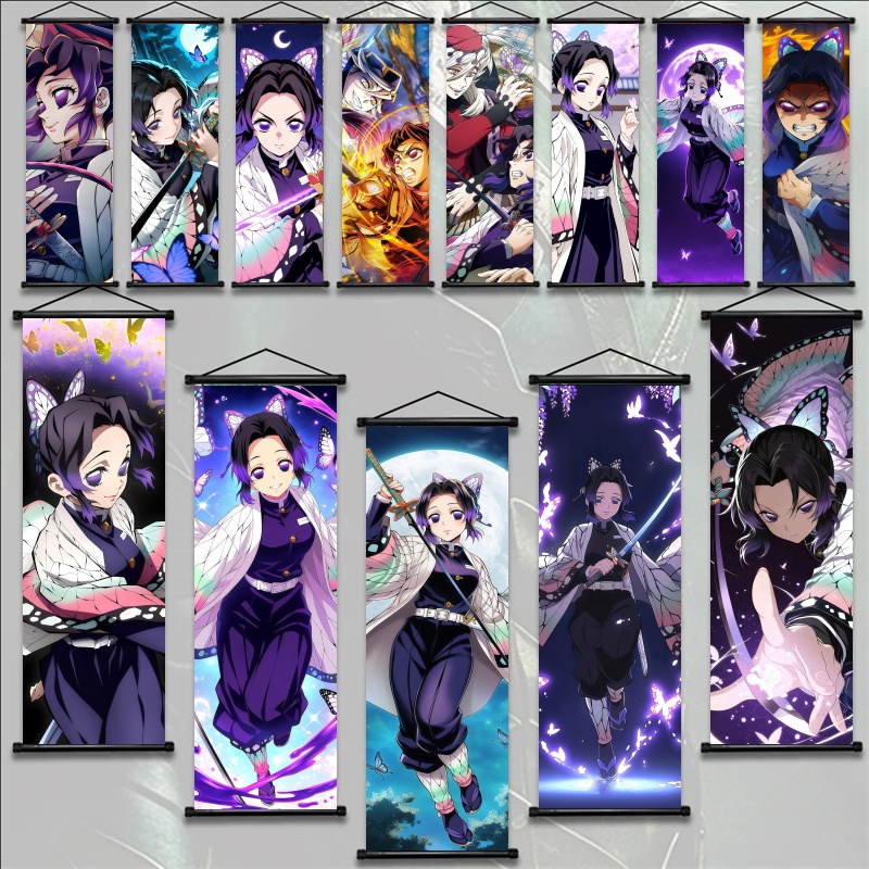Home Decor Zone - Shinobu Kocho Demon Slayer Art Fabric
