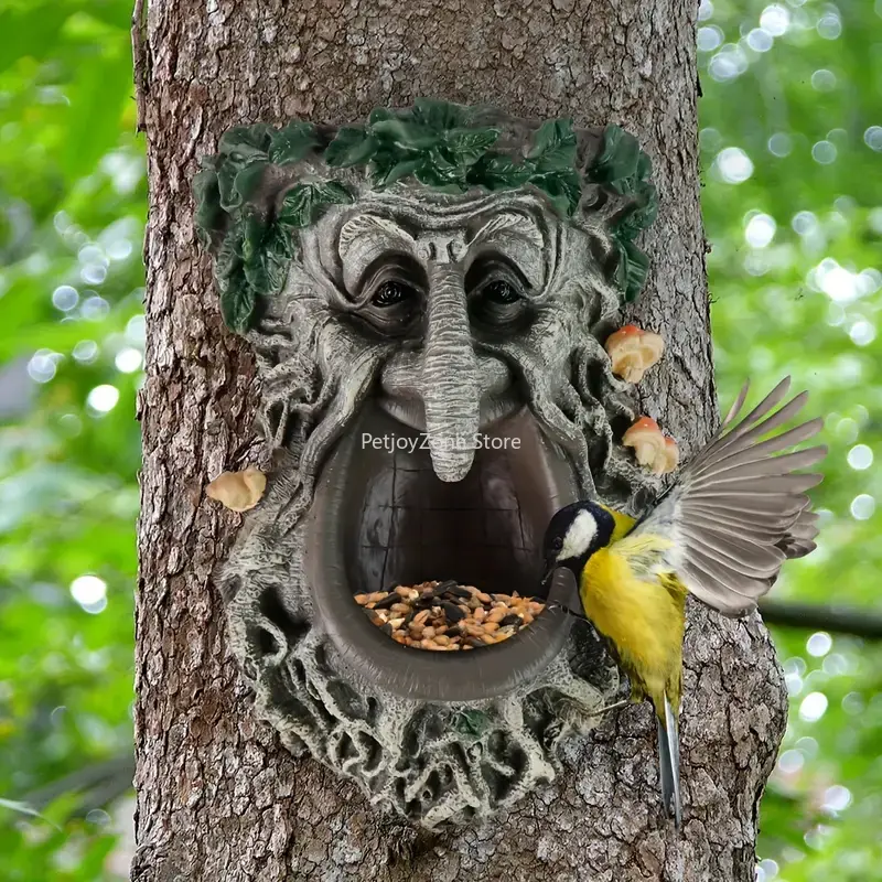Home Decor Outdoor - Outdoor Garden Yard Tree Face Wild