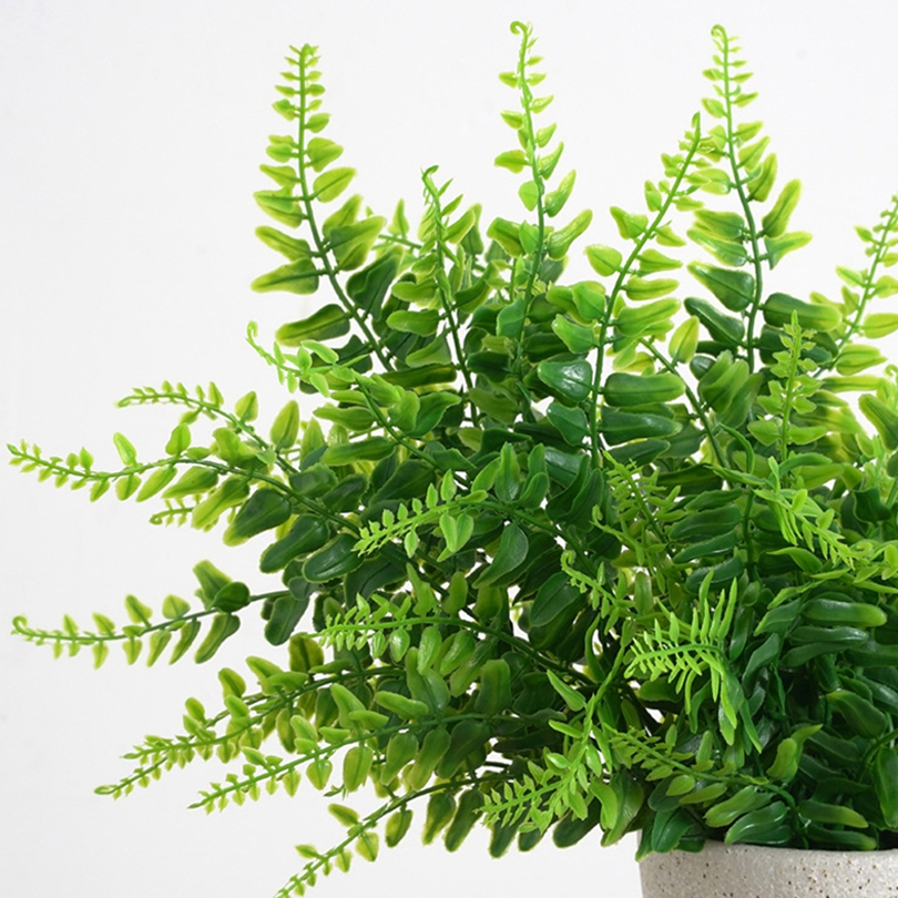 Artificial Hanging Plants - 1/3pc Artificial Plants Plastic Persian Fern