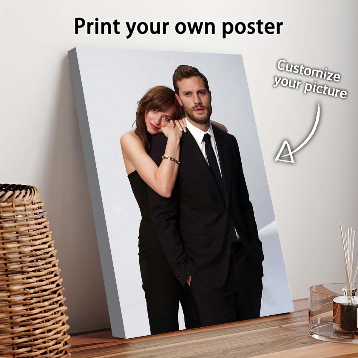 Home Decor Fabric - Custom Print Canvas Painting From Your