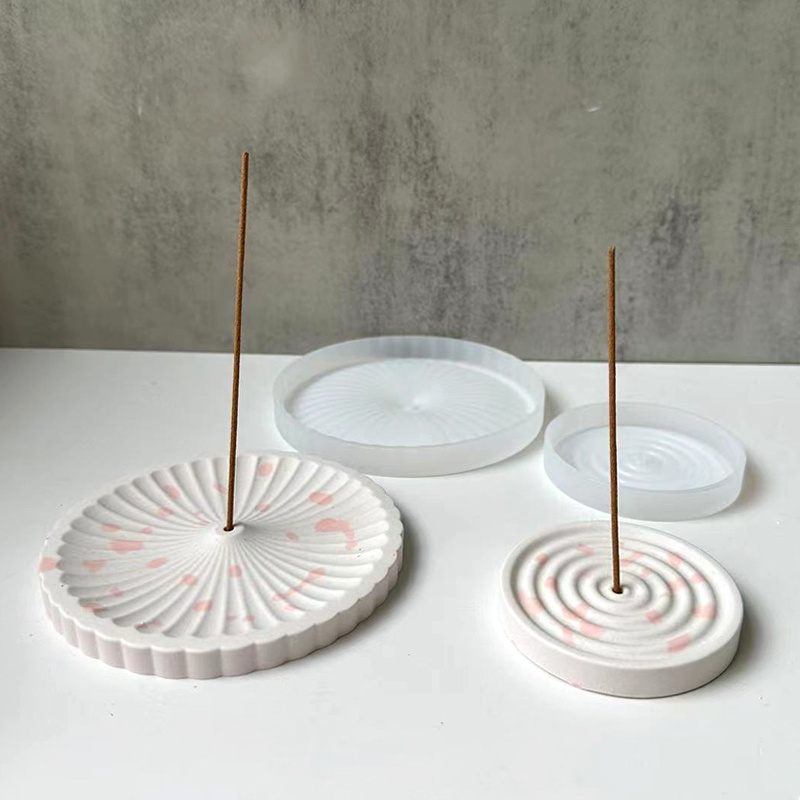 Incense Stick Holder - 1 Silicone Incense Tray Mold, DIY