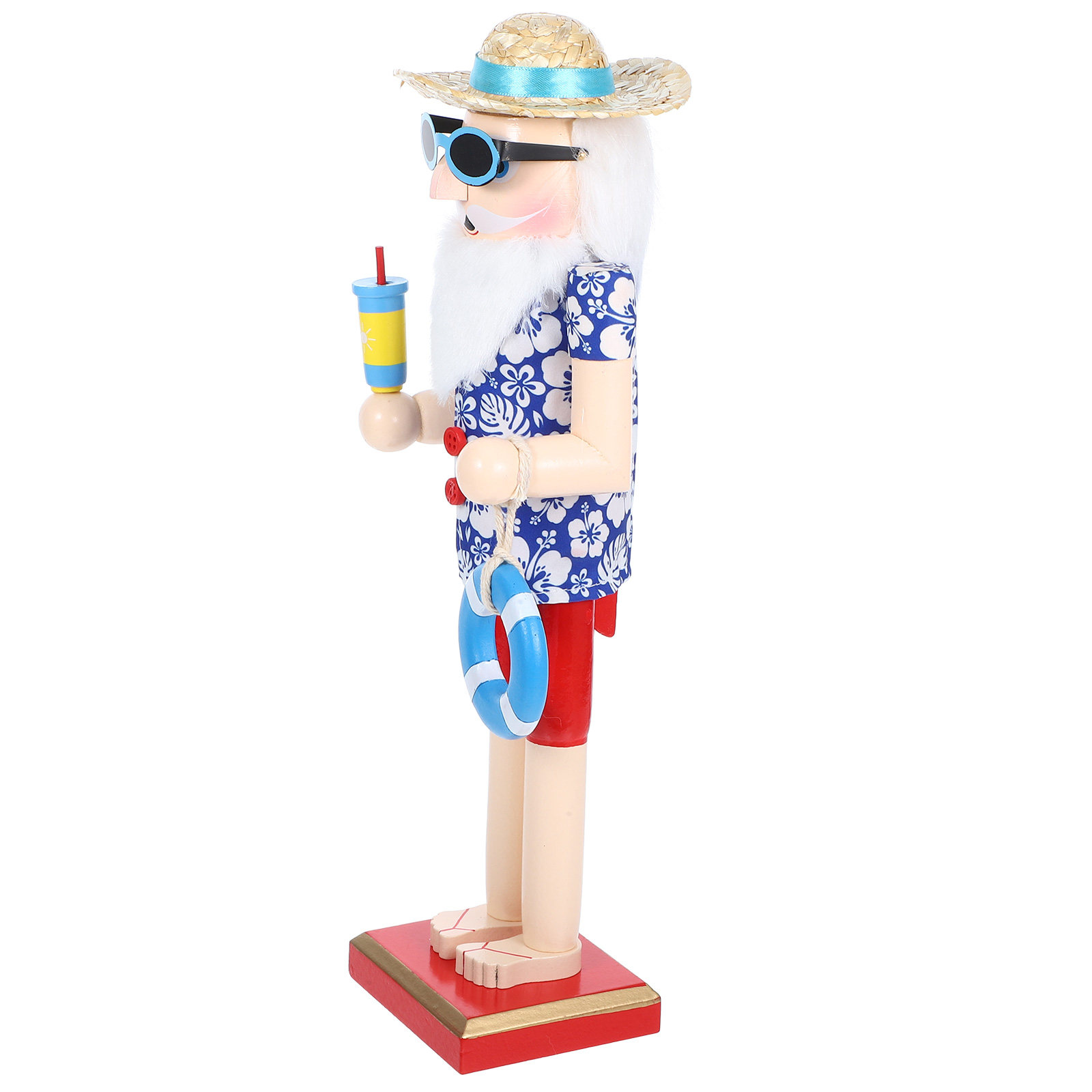 Home Xmas Decor Ideas - Christmas Nutcracker Wooden Statue Xmas Decor