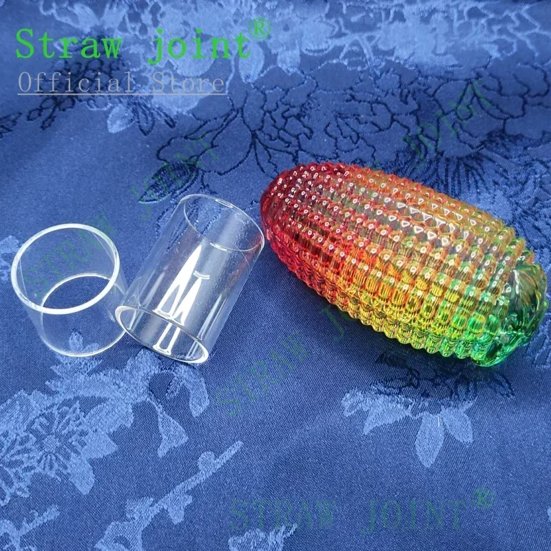 Home Decor Youtube - OD21.5-24.5mm Clear Straight Glass Tube Base