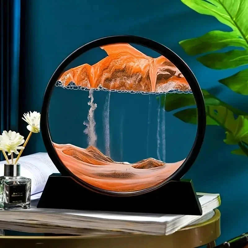 Sand Art Picture - Flowing Painting Hourglass Quicksand Moving Sand