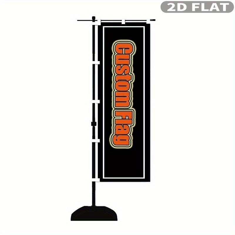 Home Decor Fabric - 1pc 2D FLAT Custom Nobori Flag,