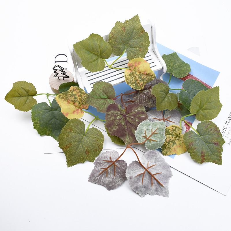 Artificial Hanging Plants - 30/100 pcs Silk Maple Leaf Wedding