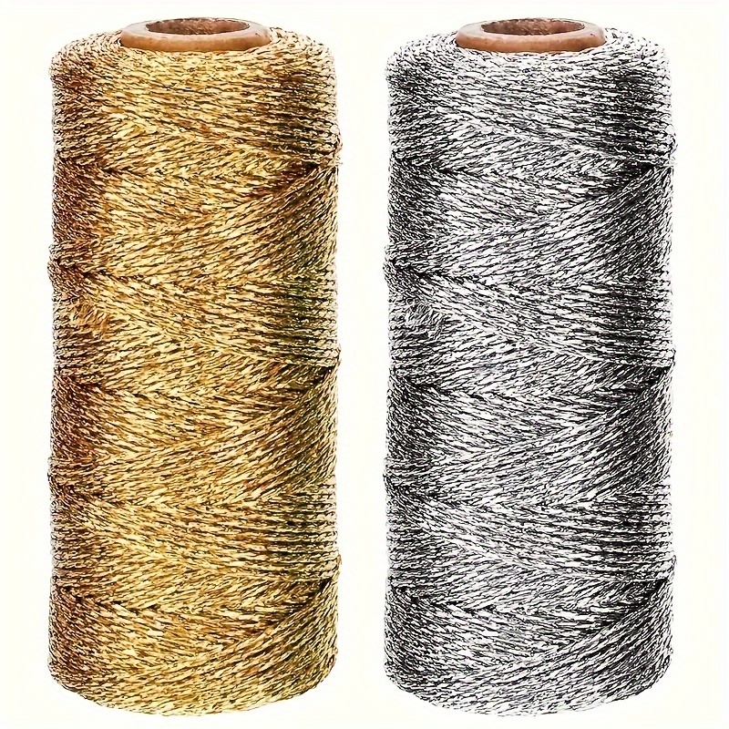 Home Decor Outdoor - 109 Yards Gold and Silver Hand