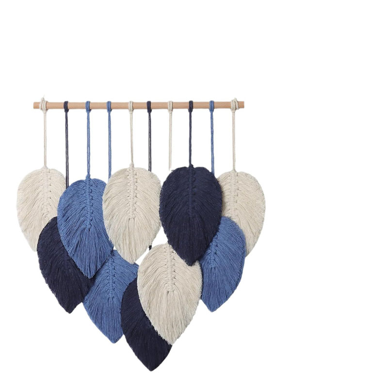 Bohemian Macramé Leaf Wall Han - огляд і ціна Macrame Wall Hanging