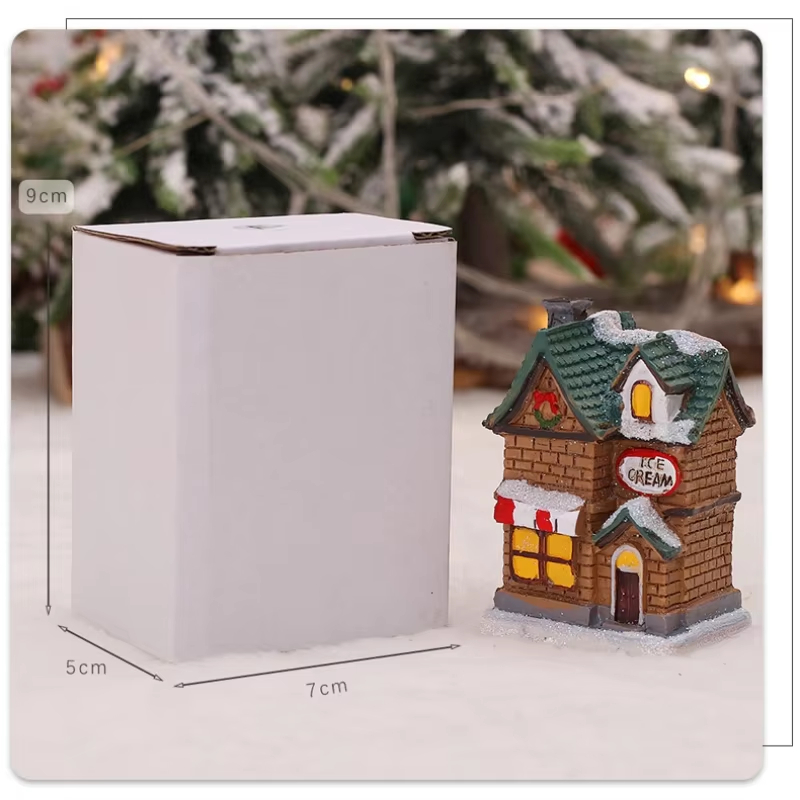 1Pc Mini Christmas House Light - огляд і ціна Home Xmas Decor Ideas
