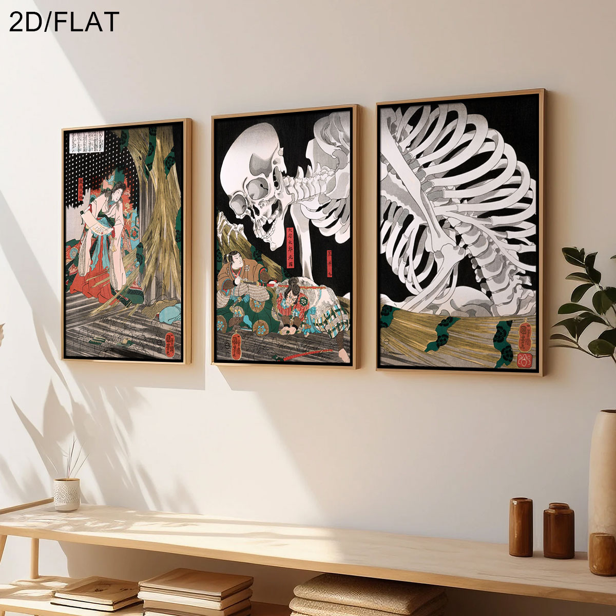 3pcs Retro Japanese Takiyasha  - огляд і ціна Home Decor Youtube