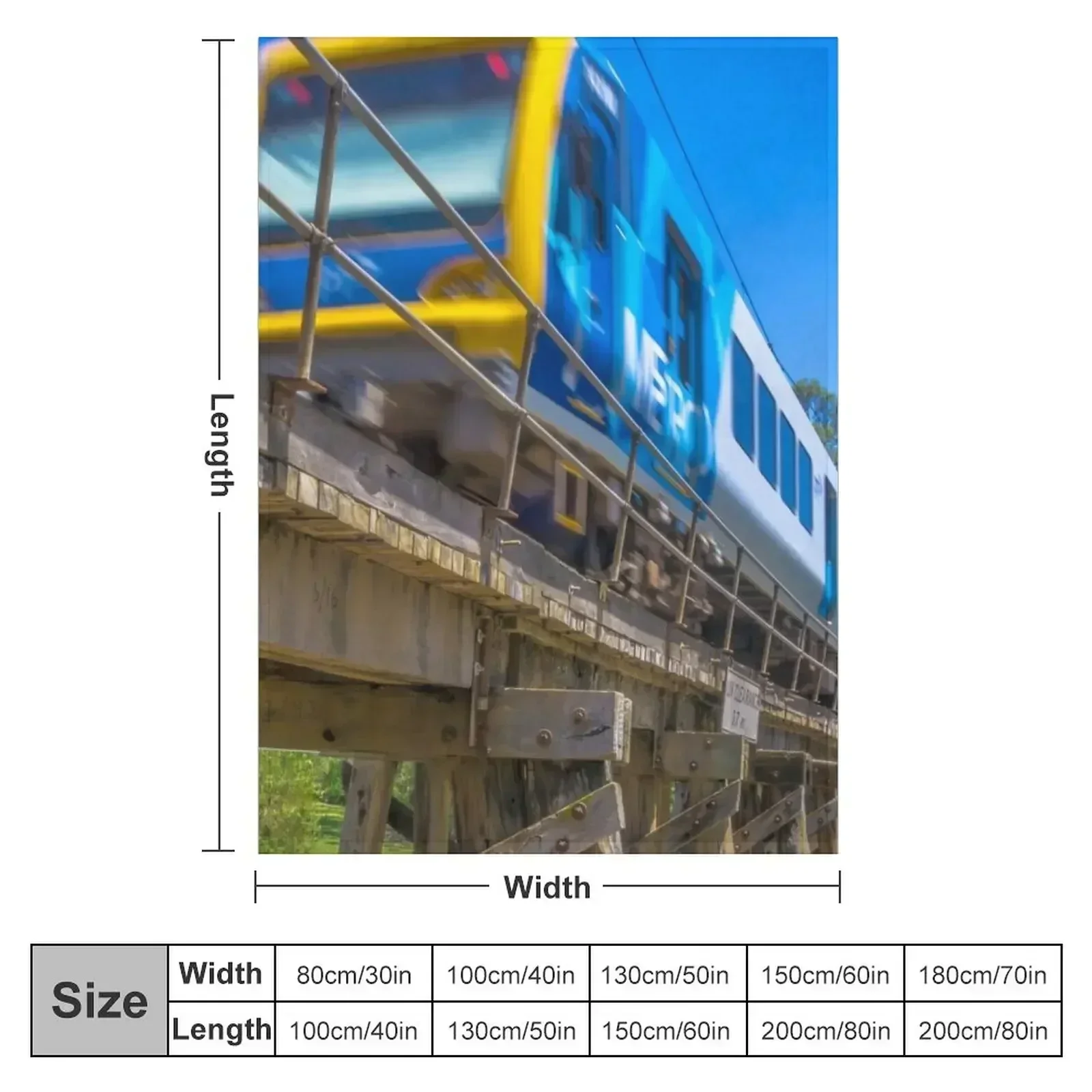 Melbourne Metro Train on Trest - огляд і ціна Home Decor Melbourne