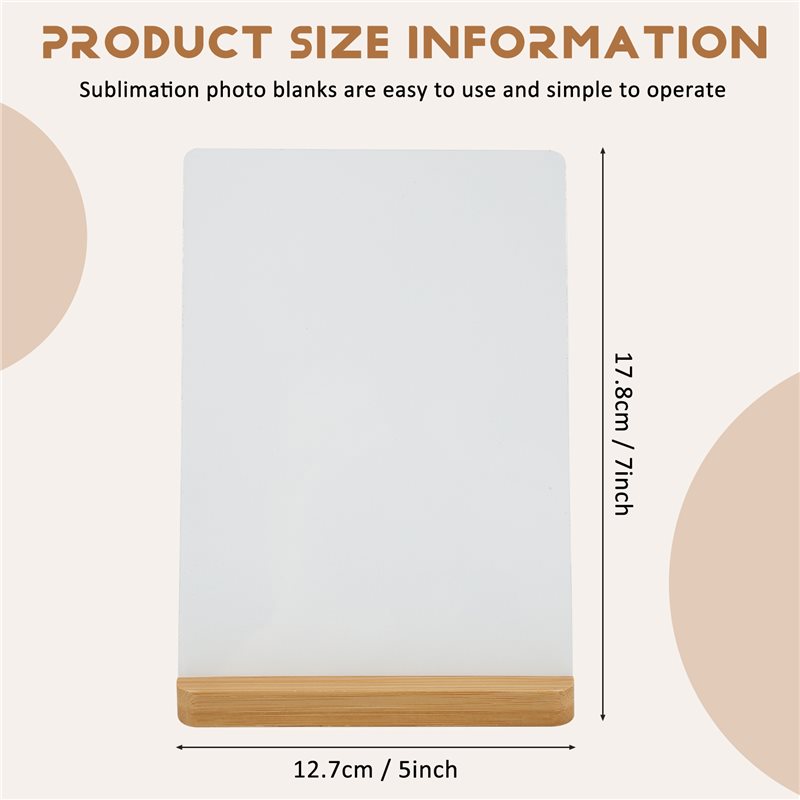 Must Have 6 Pack Sublimation P - огляд і ціна Bamboo Photo Frame