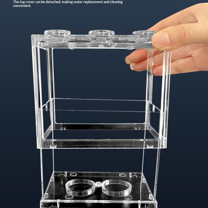 Stackable Mini Fish Tank Acryl - огляд і ціна Home Decor Habitat