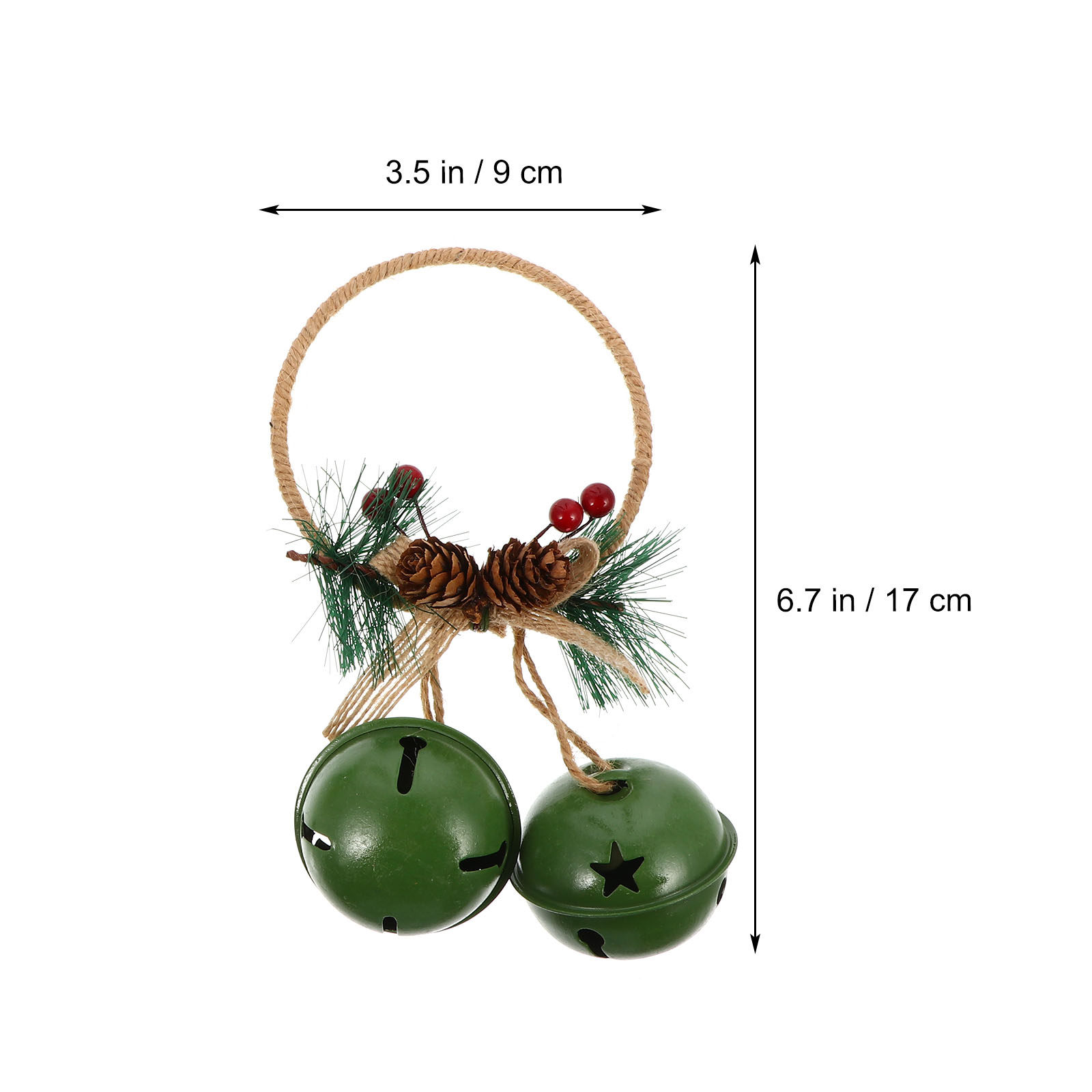 2Pcs Christmas Hanging Bells V - огляд і ціна Home Xmas Decor Ideas