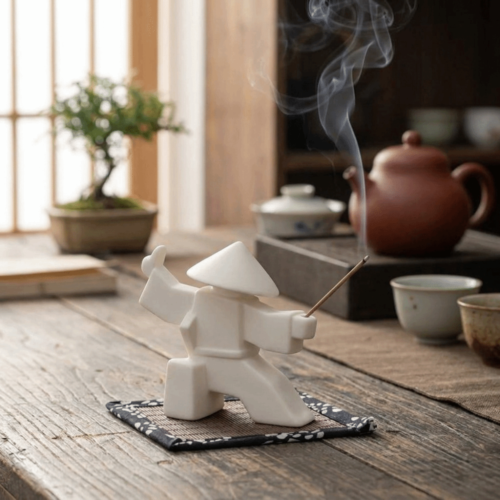 2PCS 3D Printed Samurai Incens - огляд і ціна Incense Stick Holder