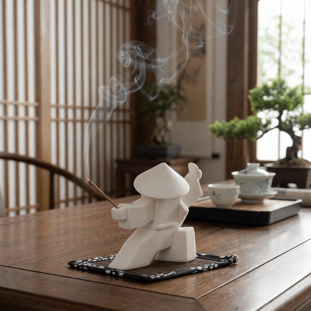 2PCS 3D Printed Samurai Incens - огляд і ціна Incense Stick Holder