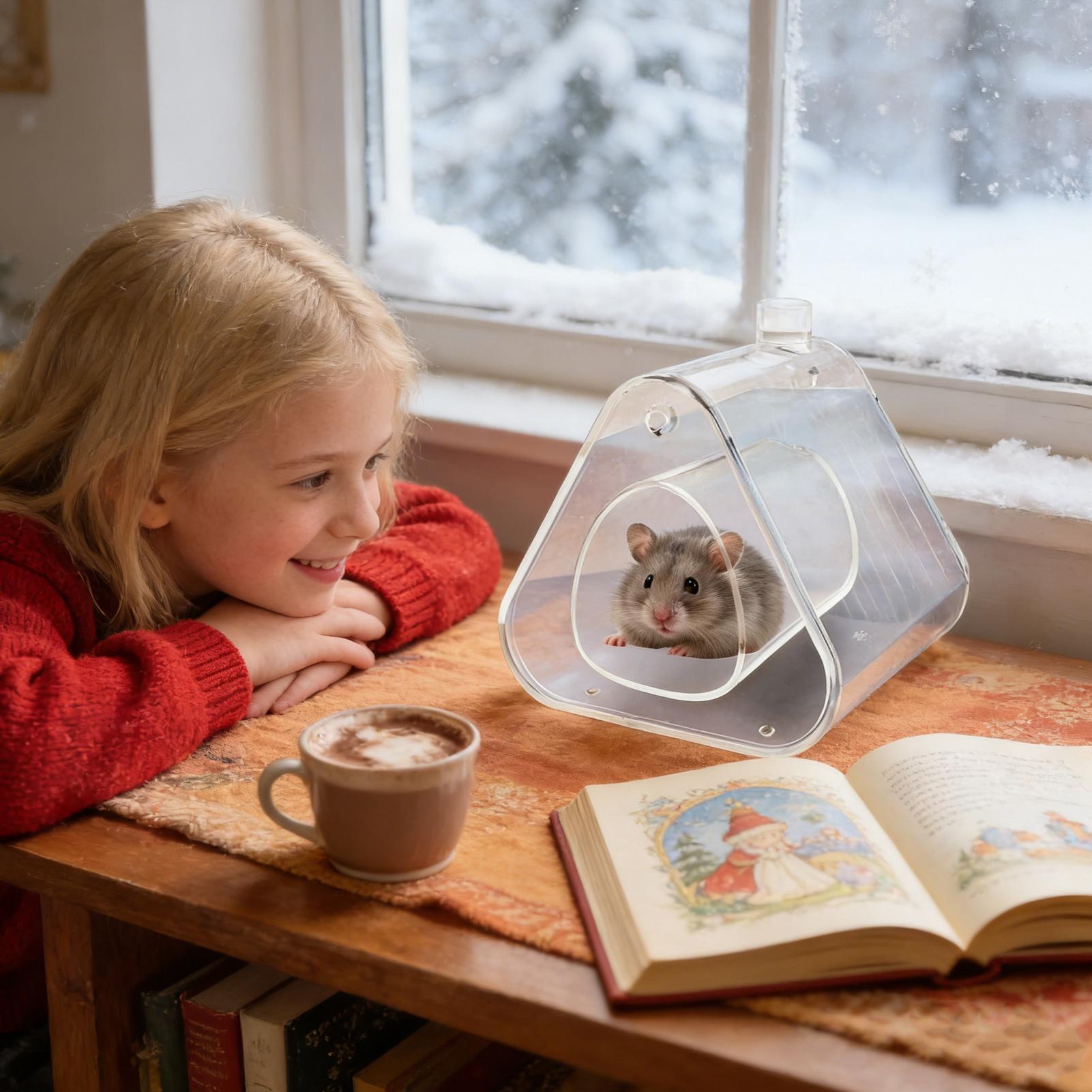 Hamster Cooler House Full Tran - огляд і ціна Home Decor Habitat