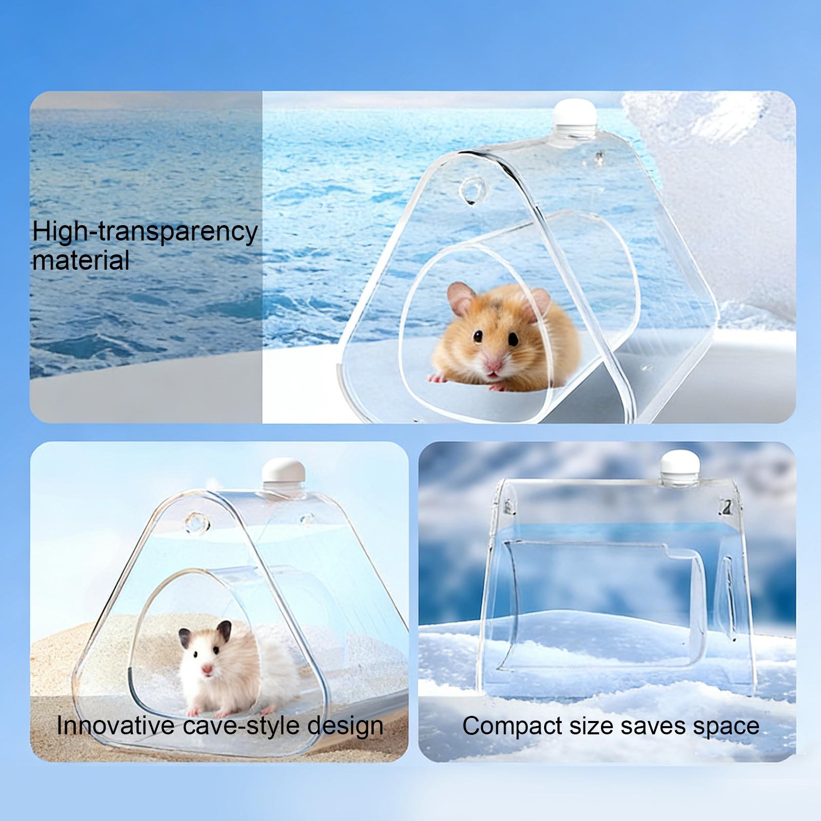 Hamster Cooler House Full Tran - огляд і ціна Home Decor Habitat