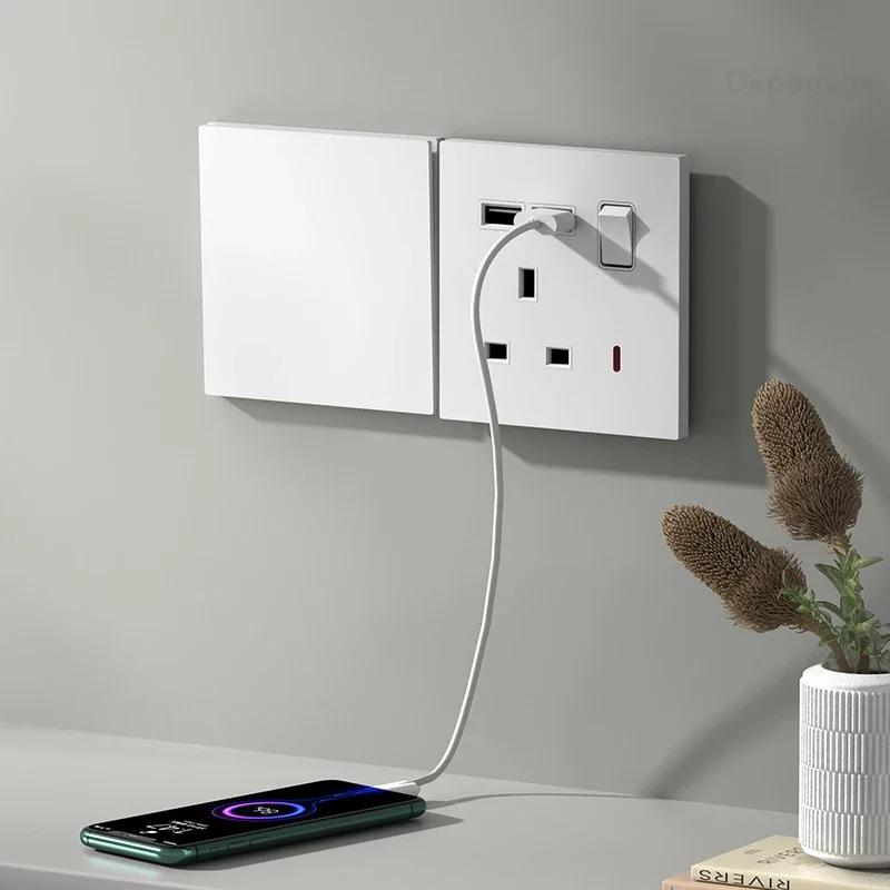 UK Standard Power Socket 13A Q - огляд і ціна Home Decor Uk