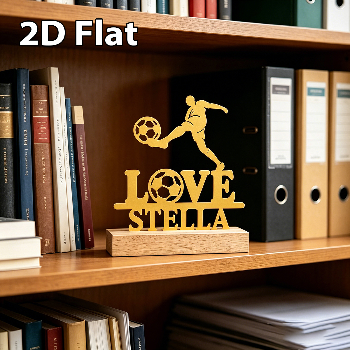 1Pc Custom Name love football  - огляд і ціна Home Decor Lovely Home