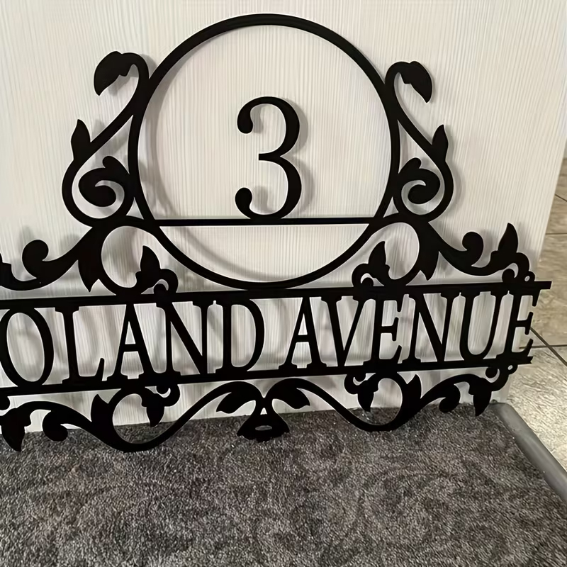 Custom Metal House Number & St - огляд і ціна Home Decor Outdoor