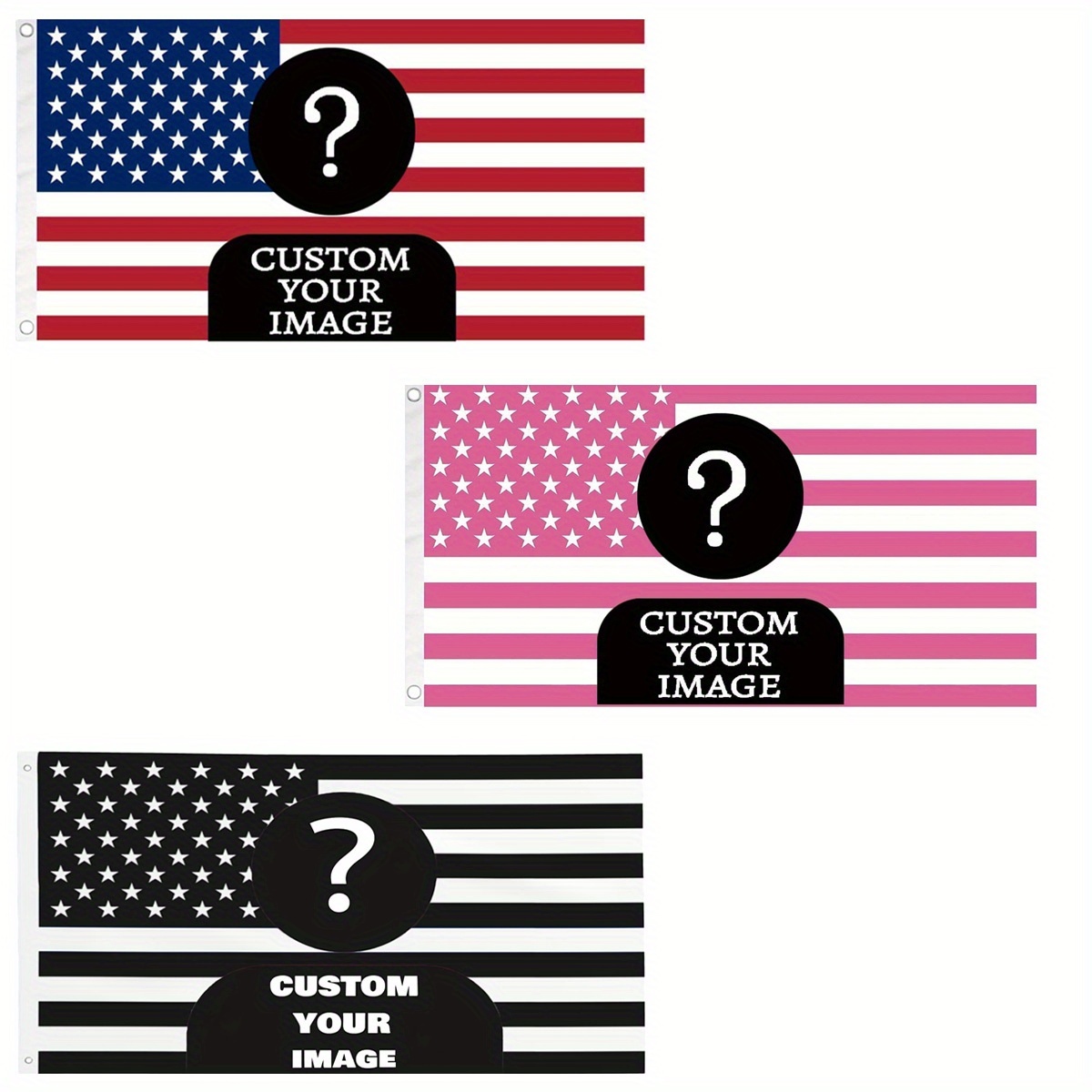 1pc Custom Classic Pink/Black  - огляд і ціна Home Decor Outdoor