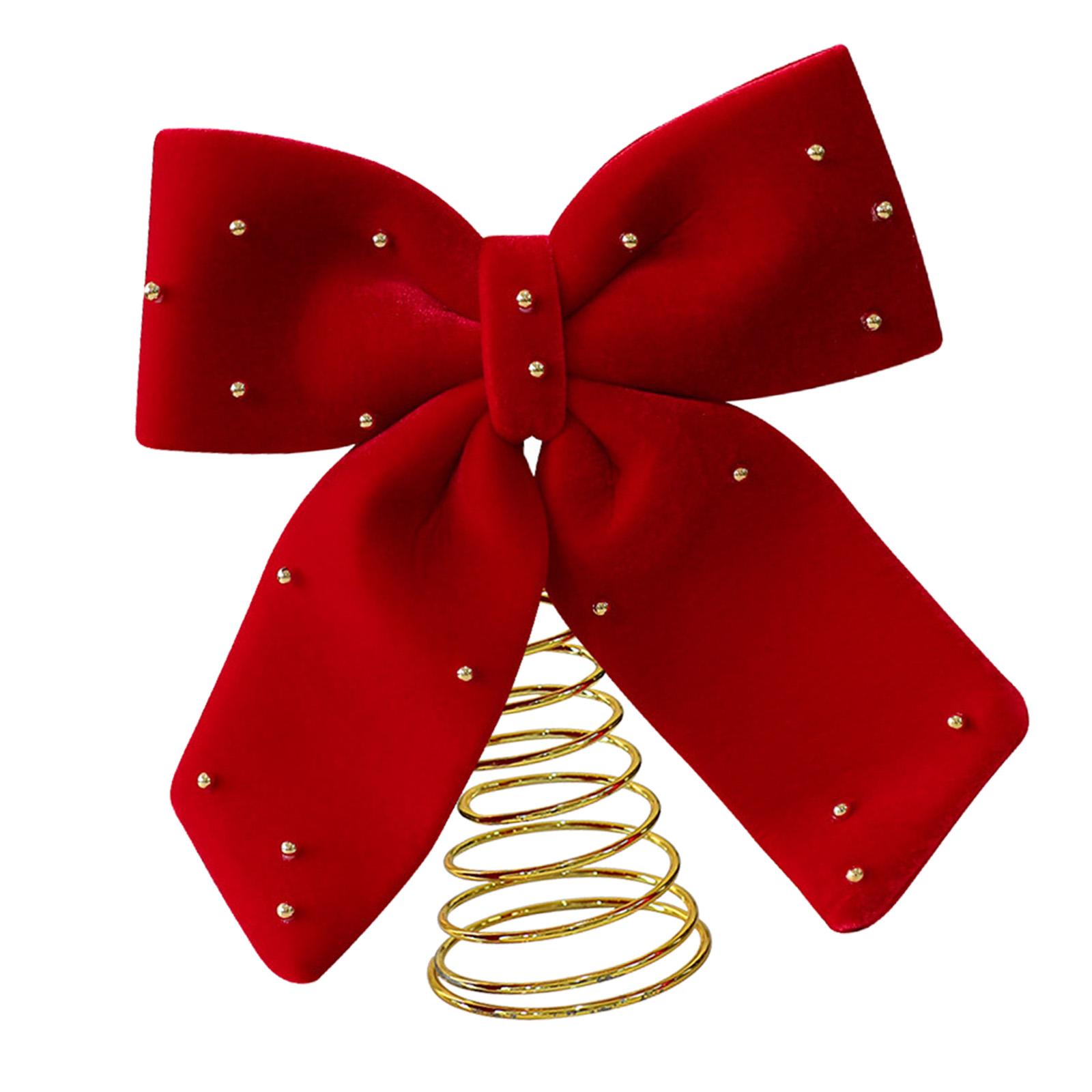 Elegant Red Bowknot Christmas  - огляд і ціна Home Xmas Decor Ideas