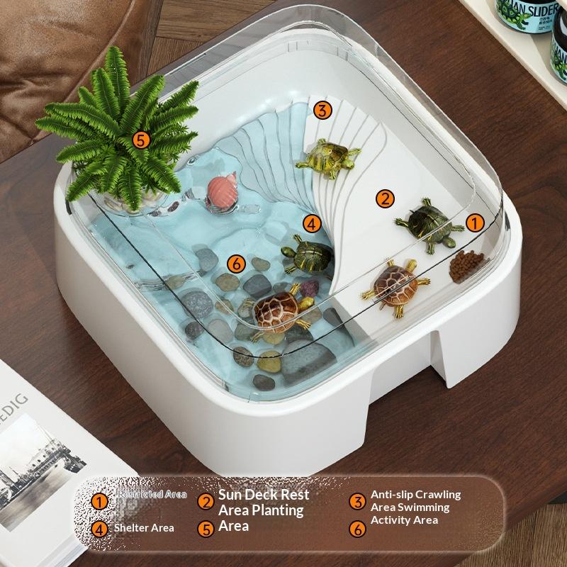 Transparent Turtle Tank Habita - огляд і ціна Home Decor Habitat