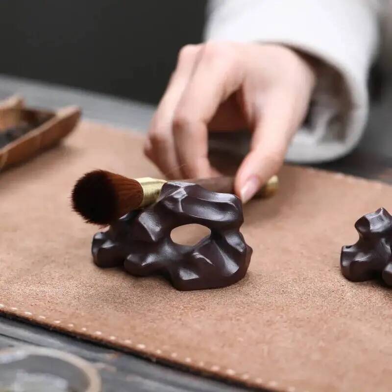 Yixing Zisha Tea Pet Taihu Sto - огляд і ціна Incense Stick Holder