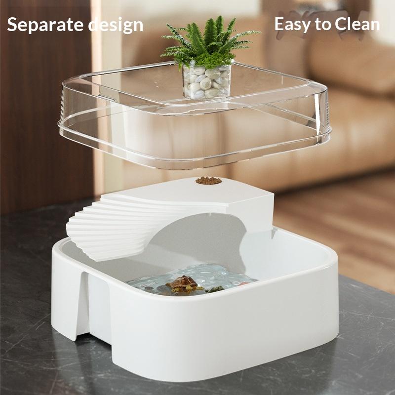 New Transparent Turtle Tank Ho - огляд і ціна Home Decor Habitat