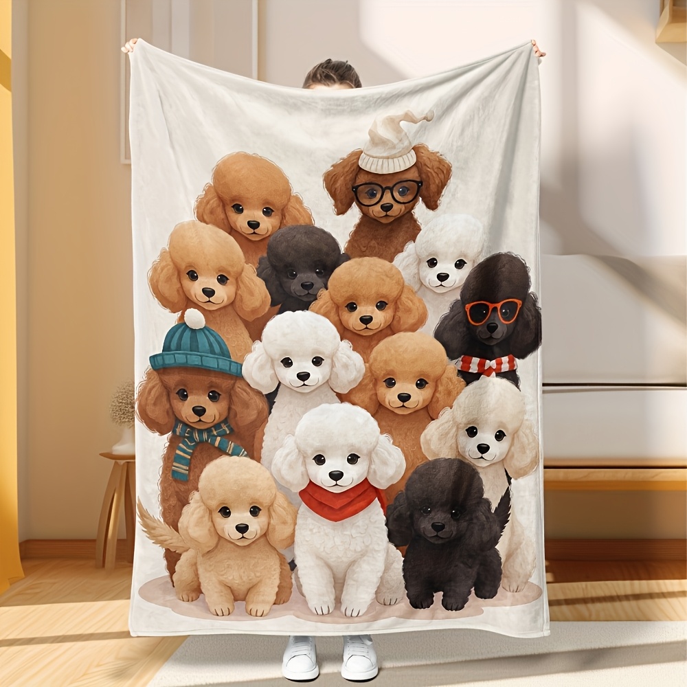 Fluffy Dog Friends Blanket Thr - огляд і ціна Home Xmas Decor Ideas