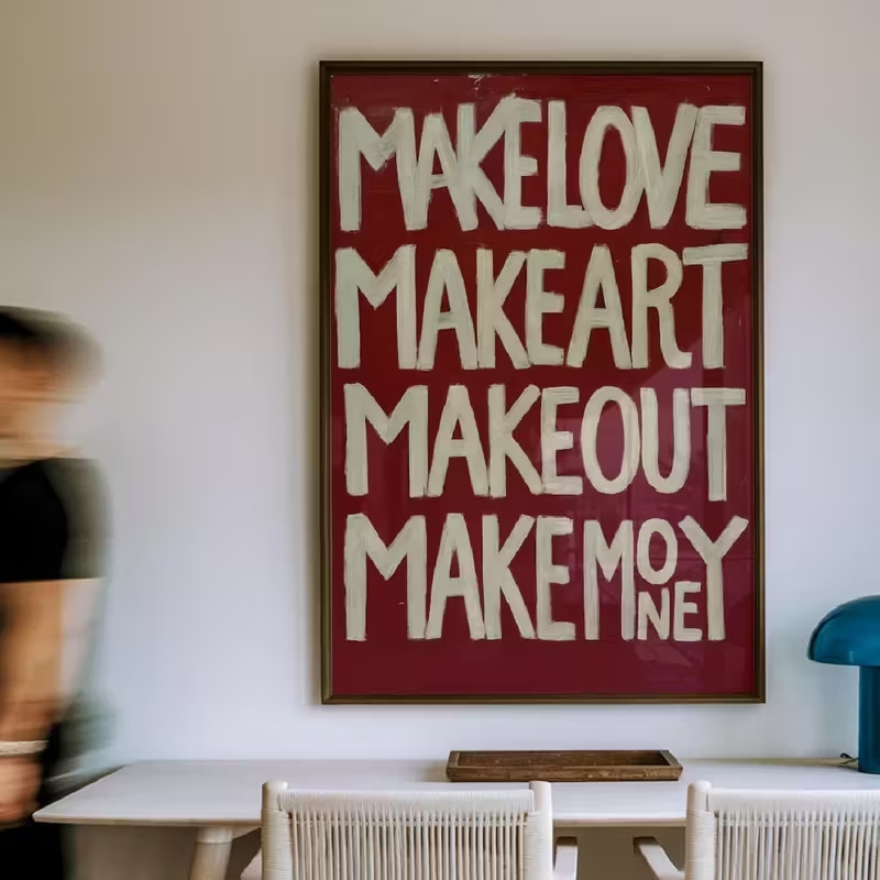 Modern,Retro Self Made Love Ki - огляд і ціна Home Decor Lovely Home