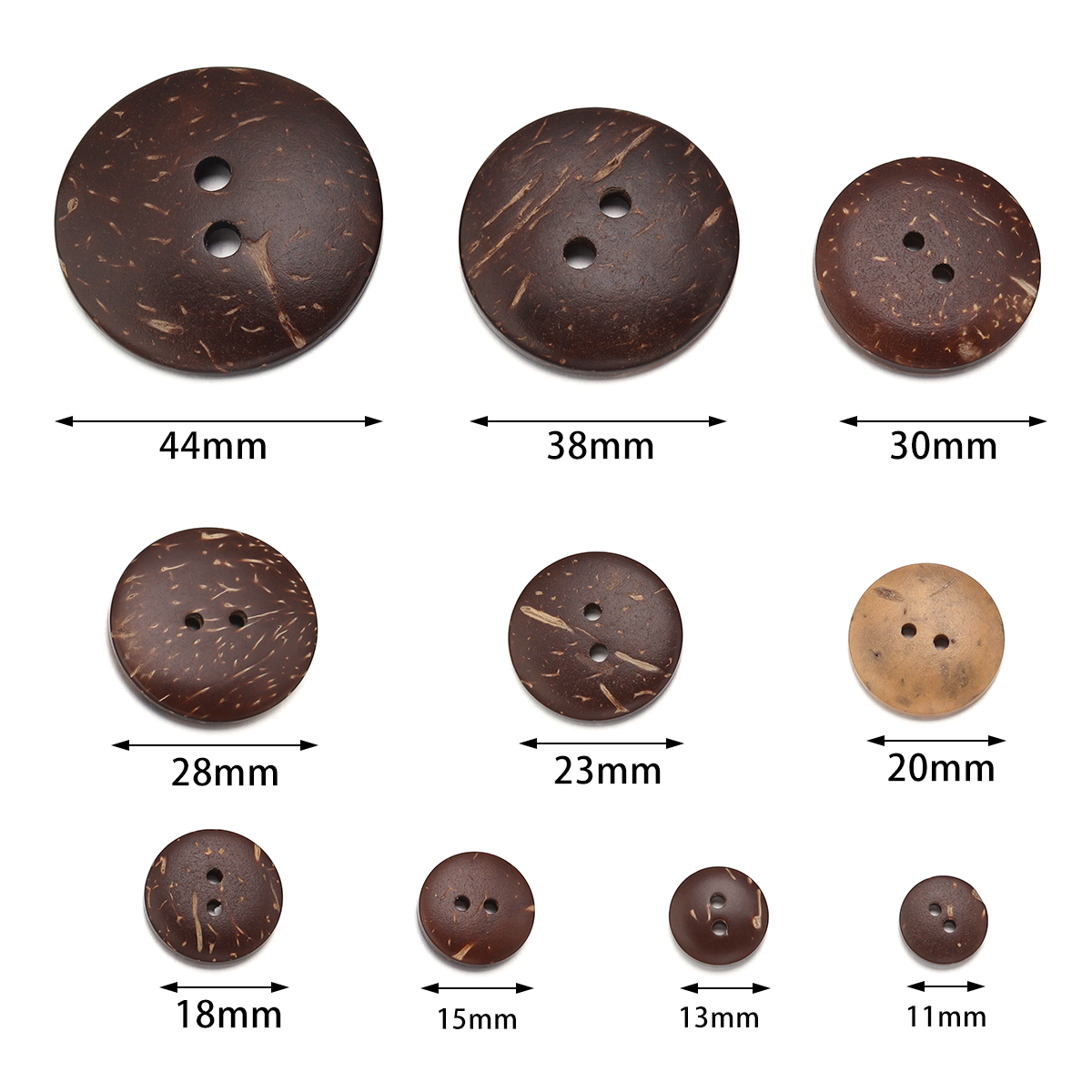 10-100Pcs Natural Coconut Shel - огляд і ціна Home Decor Deals