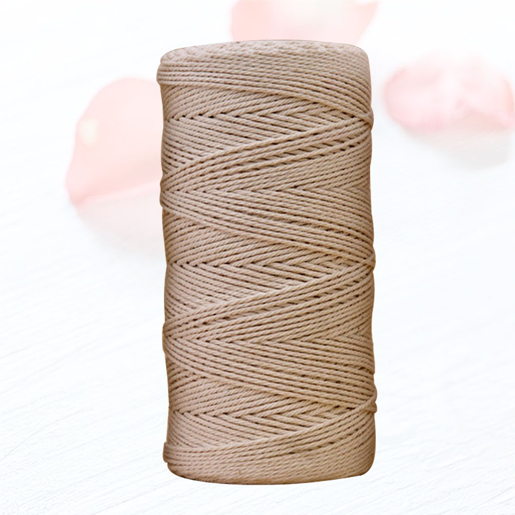 1Pcs Natural Beige Cotton Rope - огляд і ціна Macrame Wall Hanging