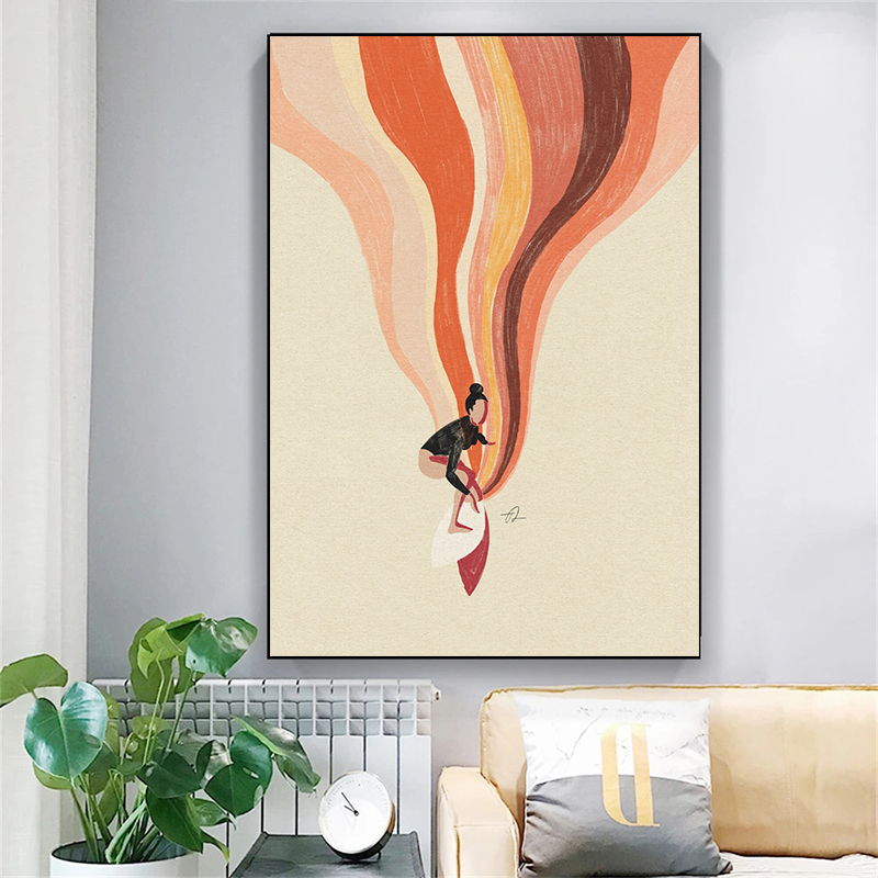 Nordic Minimalistic Art Surfin - огляд і ціна Home Decor Youtube