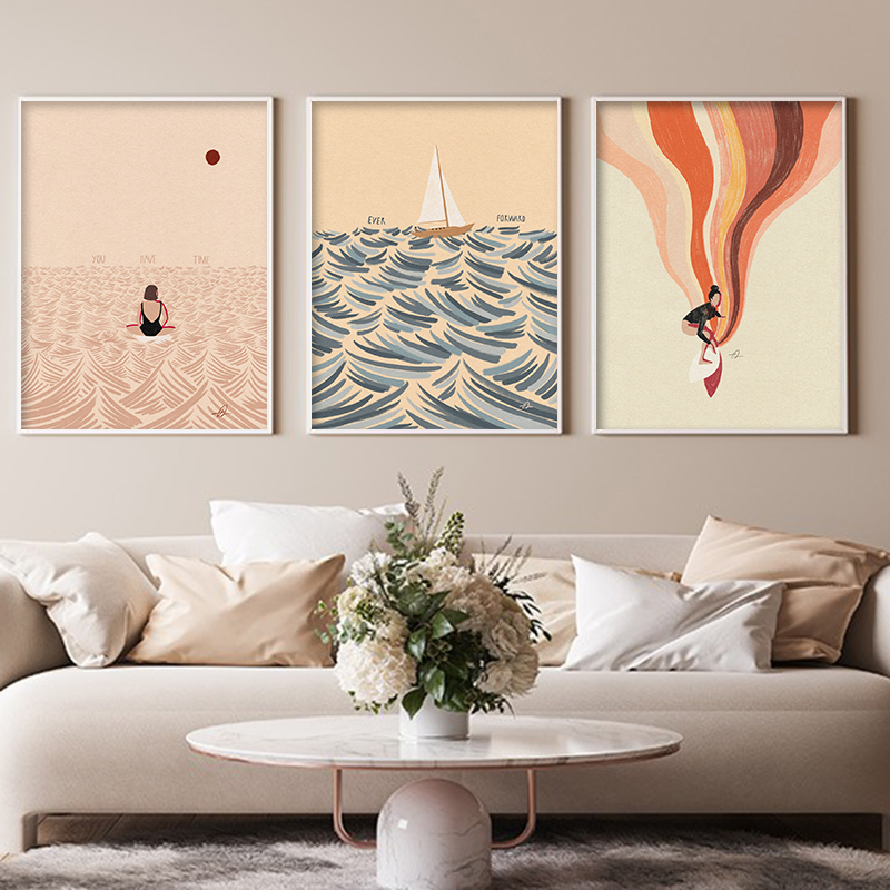 Nordic Minimalistic Art Surfin - огляд і ціна Home Decor Youtube