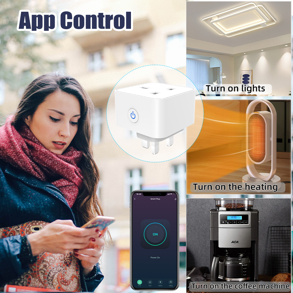 Tuya Smart Socket 16A/20A WiFi - огляд і ціна Home Decor Uk