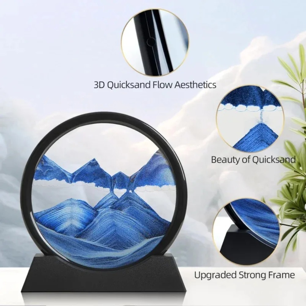 2028 3D Hourglass Quicksand Mo - огляд і ціна Sand Art Picture