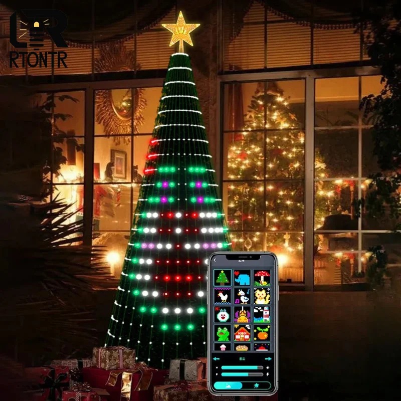 Christmas Star Tree Lights RGB - огляд і ціна Home Decor App Free