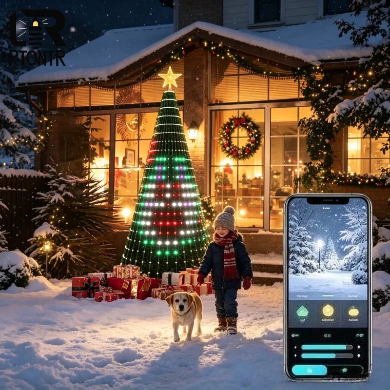 Christmas Star Tree Lights RGB - огляд і ціна Home Decor App Free