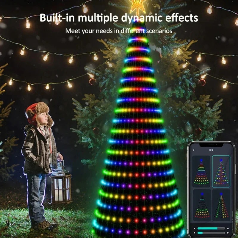 Christmas Star Tree Lights RGB - огляд і ціна Home Decor App Free