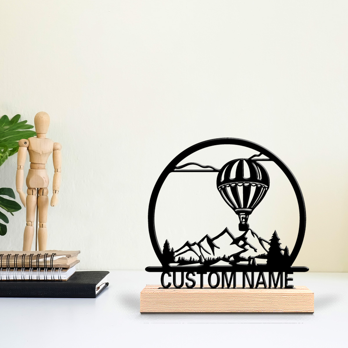 1pc Hot air balloon Customized - огляд і ціна Home Decor Zone