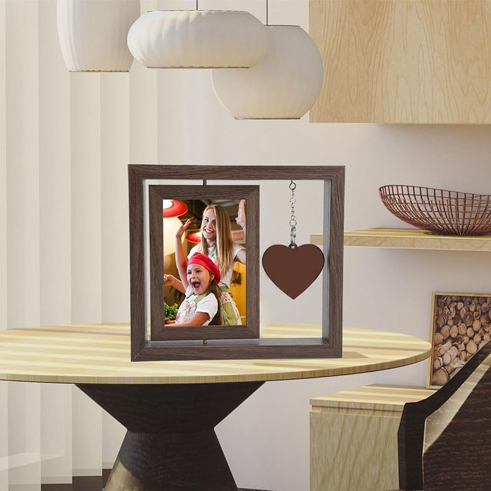 Pet Memorial Photo Frame Rotat - огляд і ціна Bamboo Photo Frame