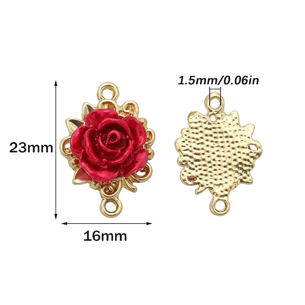5/10pcs Rose Charms 3D Rose Fl - огляд і ціна Home Decor Flowers