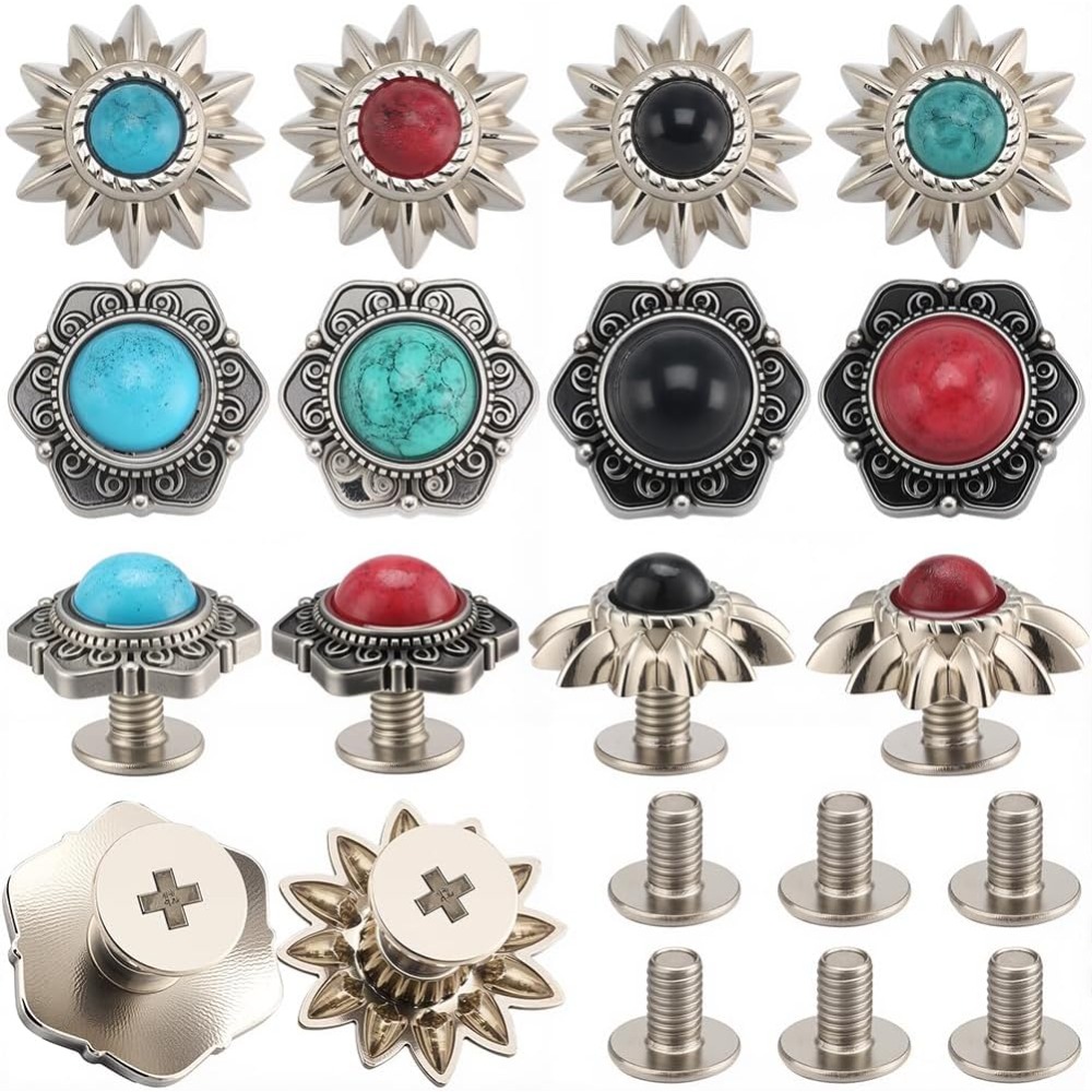 24 Sets 8 Styles Western Screw - огляд і ціна Home Decor Flowers