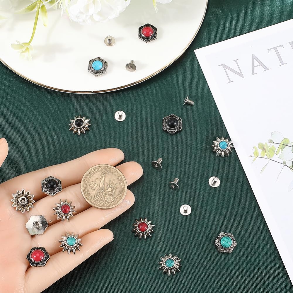 24 Sets 8 Styles Western Screw - огляд і ціна Home Decor Flowers
