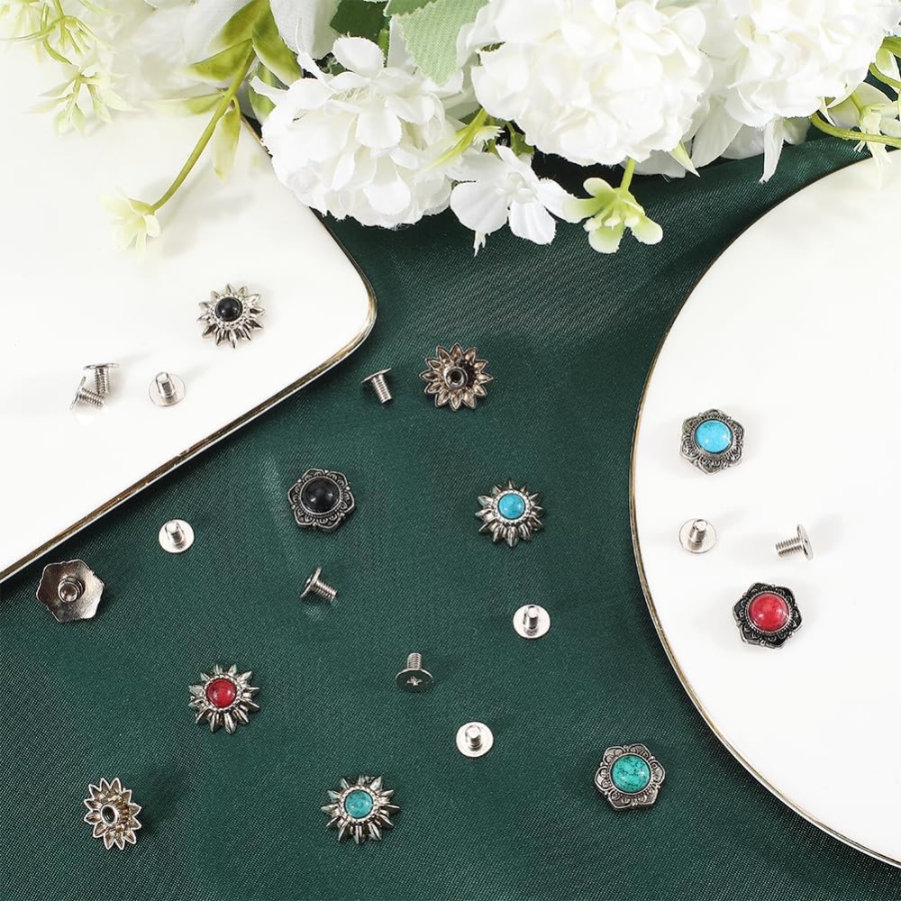 24 Sets 8 Styles Western Screw - огляд і ціна Home Decor Flowers