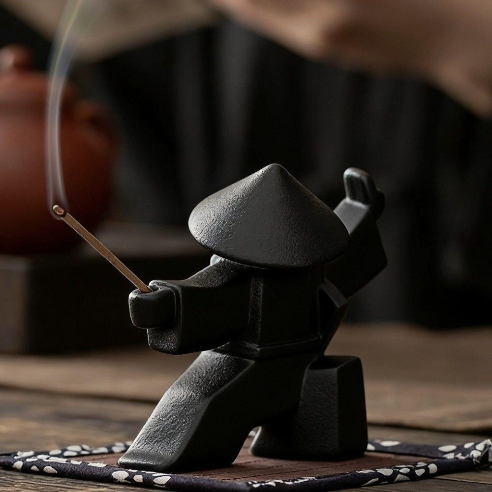 2PCS 3D Printed Samurai Incens - огляд і ціна Incense Stick Holder